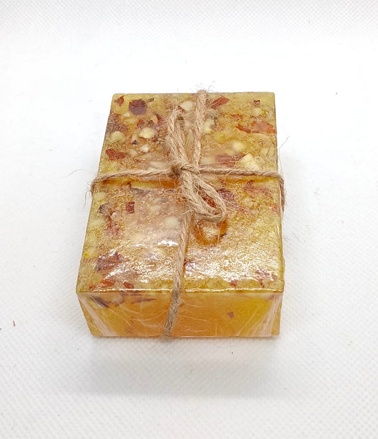 Jabón de Limón, Cúrcuma y Cáscara de mandarina